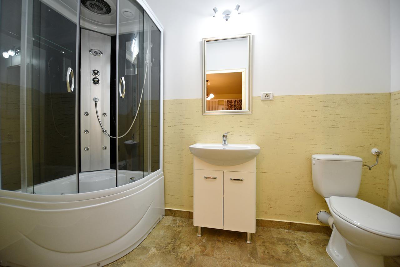 Vila Nicole Hotel Haţeg Buitenkant foto