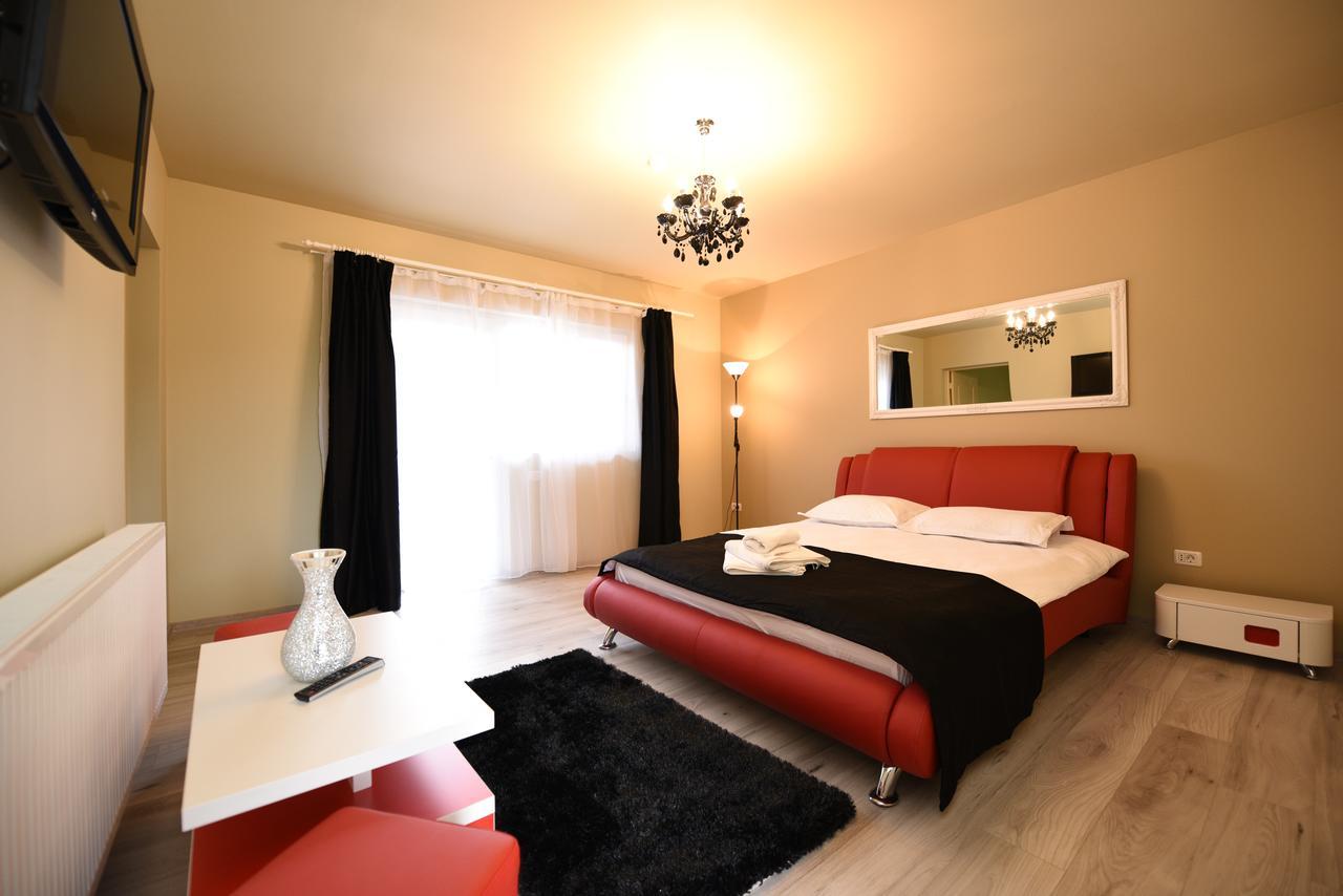 Vila Nicole Hotel Haţeg Buitenkant foto