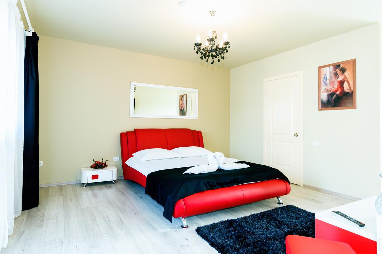 Vila Nicole Hotel Haţeg Buitenkant foto