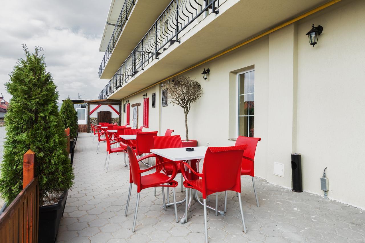 Vila Nicole Hotel Haţeg Buitenkant foto