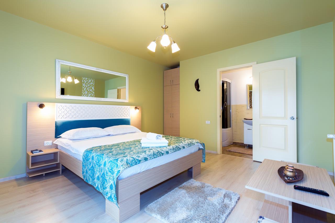 Vila Nicole Hotel Haţeg Buitenkant foto