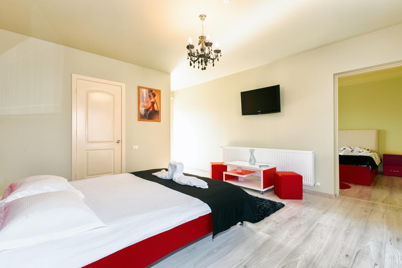 Vila Nicole Hotel Haţeg Buitenkant foto
